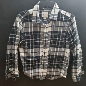 American eagle plaid shirt men's S
